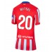 Atletico Madrid Axel Witsel #20 Hjemmedrakt Dame 2024-25 Kortermet